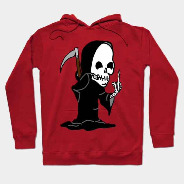 F' You Reaper Hoodie by imphavok